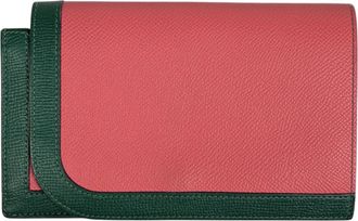 Herm&egrave;s Rose Azalee Epsom Leather Long Wallet (Bi-Fold) (Pre-Owned)