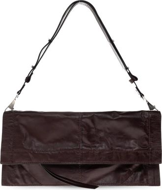 AllSaints Lutece Tas - Dames - Schoudertassen - Rood - ONE Size - Leer - Tassen