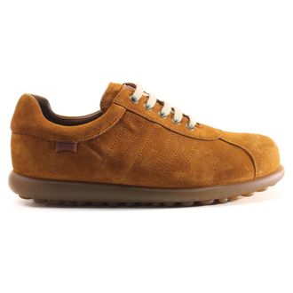 Camper Pelotas Ariel Suede Mens Lace Up Shoes - Brown - Size:UK 12