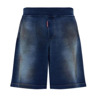 Dsquared2 Casual Shorts, male, Blue, Size: 2XL Shorts With Pockets