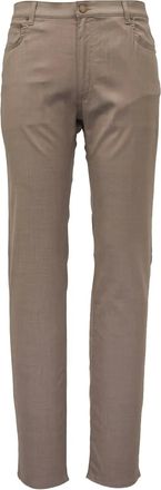 Maurizio Baldassari Pantaloni con bottoni - Marrone