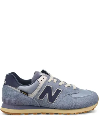 New Balance 574 su&egrave;de sneakers - Blauw