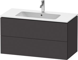 Duravit Duravit L-cube Mueble Bajo Lavabo Suspendido, 2 Cajones