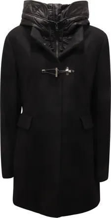 Fay Montgomery Toggle Coat - female - Fay - Winter Jackets - Black - 2XL - Jackets