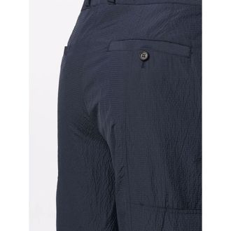 Ferragamo Multi-Pocket Seersucker Trousers