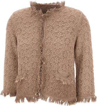 KANGRA Mujer, Jerseys, Marr&oacute;n, Talla: XS