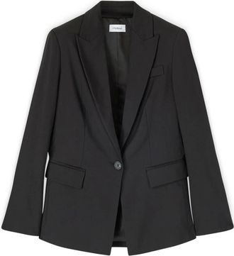 Motivi Blazer Cady de Botonadura Simple - Jackets - Mujer - Negro - 2XL
