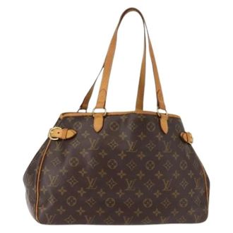 Louis Vuitton Pre-owned Tote Bags, female, Brown, Size: ONE SIZE Pre-owned Vintage Canvas Tote Bag