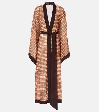 Bananhot Jim printed beach cover-up