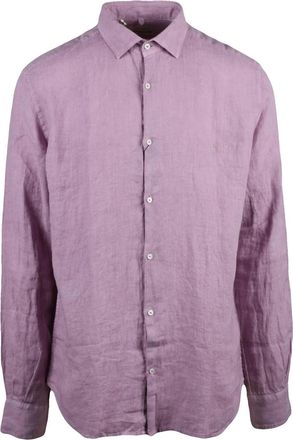 Brooksfield Pink Linen Shirt