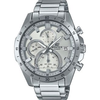 Casio Edifice Mens Silver Watch EFR-571MD-8AVUEF Stainless Steel - One Size
