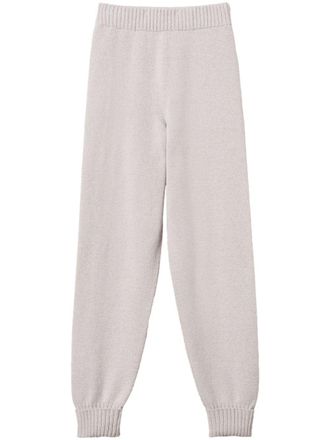 Twin-Set knitted track pants - Neutrals
