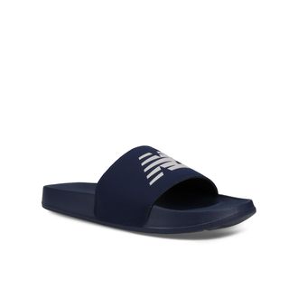 New Balance Badesandale NEW BALANCE 200, Gr. 37,5, blau (nb navy, grau matter), Synthetik, Schuhe Badesandale, Badelatschen