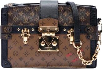 Louis Vuitton Pre-owned The Trunk - Dames - Vintage Schoudertas - Bruin - ONE Size - Leer - Vintage