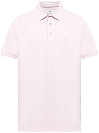 Etro Pegaso-Embroidered Polo Shirt