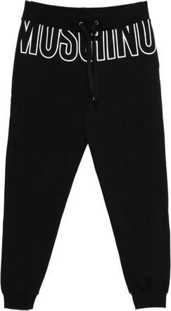 Moschino Ondergoed Broek - Heren - Sweatpants - Zwart - XL - Katoen - Broeken