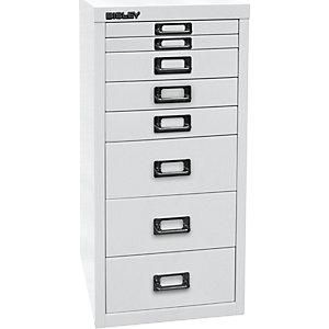 Bisley Serie 29 Multidrawer Din A4 8 Cajones Blanco Tr&aacute;fico