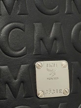 MCM Borsa tote goffrata - Nero