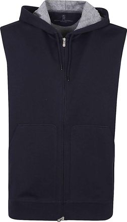 Brunello Cucinelli Sleeveless Hoodie