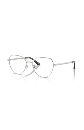 Versace 55mm Phantos optical glasses in Silver at Nordstrom