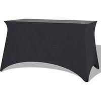 OEM Mantel El&aacute;stico De 2 Piezas Crezuo, 183 X 76 X 74 Cm, Color Antracita