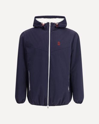 Brunello Cucinelli Waterproof hooded Jacket Male XL