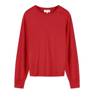Fab By Fabienne Chapot Fabienne Chapot, Dames, Truien, Rood, Maat: 2XL Leer