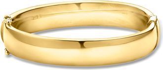 Ross-Simons 12mm 14kt Yellow Gold-Plated Bangle Bracelet