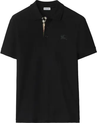 Burberry Logo-embroidered Polo Shirt