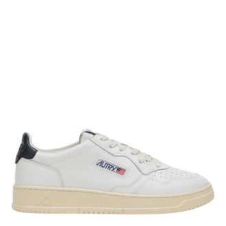 Autry Medalist Low - Heren - Sneakers - Wit - 43 EU - Leer - Schoenen