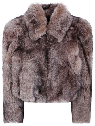 Chlo&eacute; Jacket Fur Leather Fur Coat
