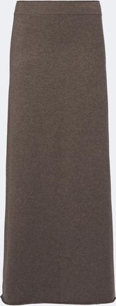 arch4 Parker cashmere maxi skirt