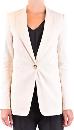 Pinko Damesjas - Dames - Blazers - Beige - S - Wol - Jassen