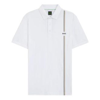 HUGO BOSS Tops, Heren, Wit, L, Polo Shirts
