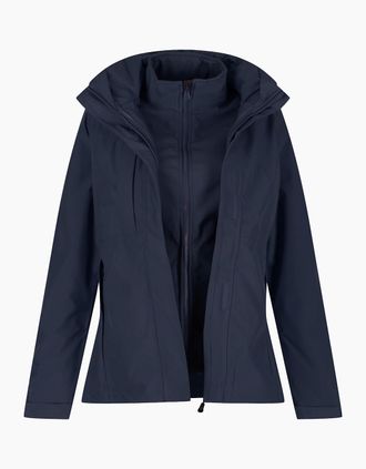 Regatta Womens Regatta Professional Womens/Ladies Kingsley 3-in-1 Waterproof Jacket - Navy - Size: 10
