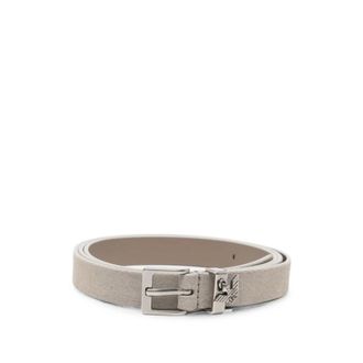 Emporio Armani Belts, female, Beige, Size: 100 CM Leather Belt