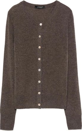 Aragona Button-front Cashmere Cardigan
