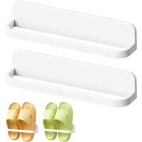 OEM Zapatero De Pared, Soporte De Pl&aacute;stico Para Guardar Zapatos, No Requiere Perforaci&oacute;n, Ahorra Espacio, Estante Colgante Ligero Para Ba&ntilde;o, Entrada, Pasi