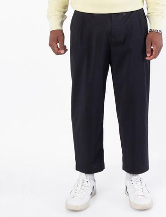 Maison Kitsuné Tapered Pleated Wool Trousers, Brand Size 42 (Medium)