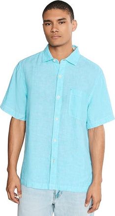 Tommy Bahama S/S Paradise Breezer Mens Clothing Blue Radiance : 3XL, Linen
