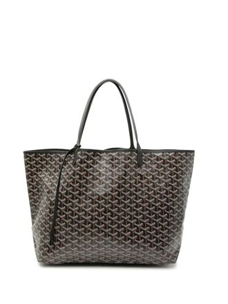 Goyard 2022 Goyardine Saint Louis GM tote bag - women - Fabric - One Size - Black