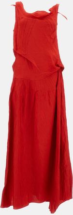 Plan C Abito Lungo Smanicato