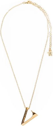 Versace V Ketting - Dames - Kettingen - Geel - ONE Size - Accessoires