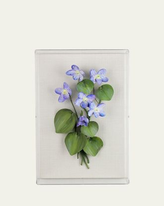 Tommy Mitchell Violet February Birth Flower Wall Art