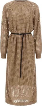 Brunello Cucinelli Dazzling Net Dress