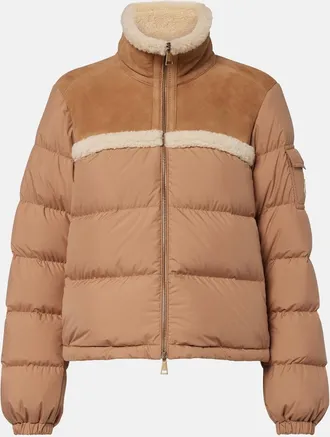 Moncler Piumino Aurore con shearling