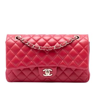 Chanel Pre-owned Classic Double Flap Shoulder Bag - Dames - Pre-owned - Rood - Maat: ONE Size