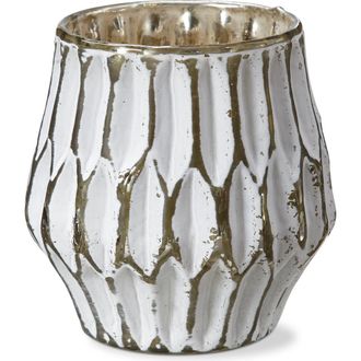 Tag White Aria Glass Tealight Candle Holder Decorative Centerpiece at Nordstrom