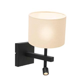 Steinhauer Steinhauer - Aplique De Pared - Stang - Negro - Lino Metal