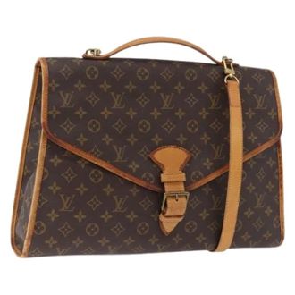 Louis Vuitton Pre-owned Vintage Handbag - Dames - Pre-owned - Bruin - Maat: ONE Size Leer